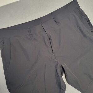 Fabletics Mens Black performance Technical 24-7 Go-To Classic Fit Pants 40x30